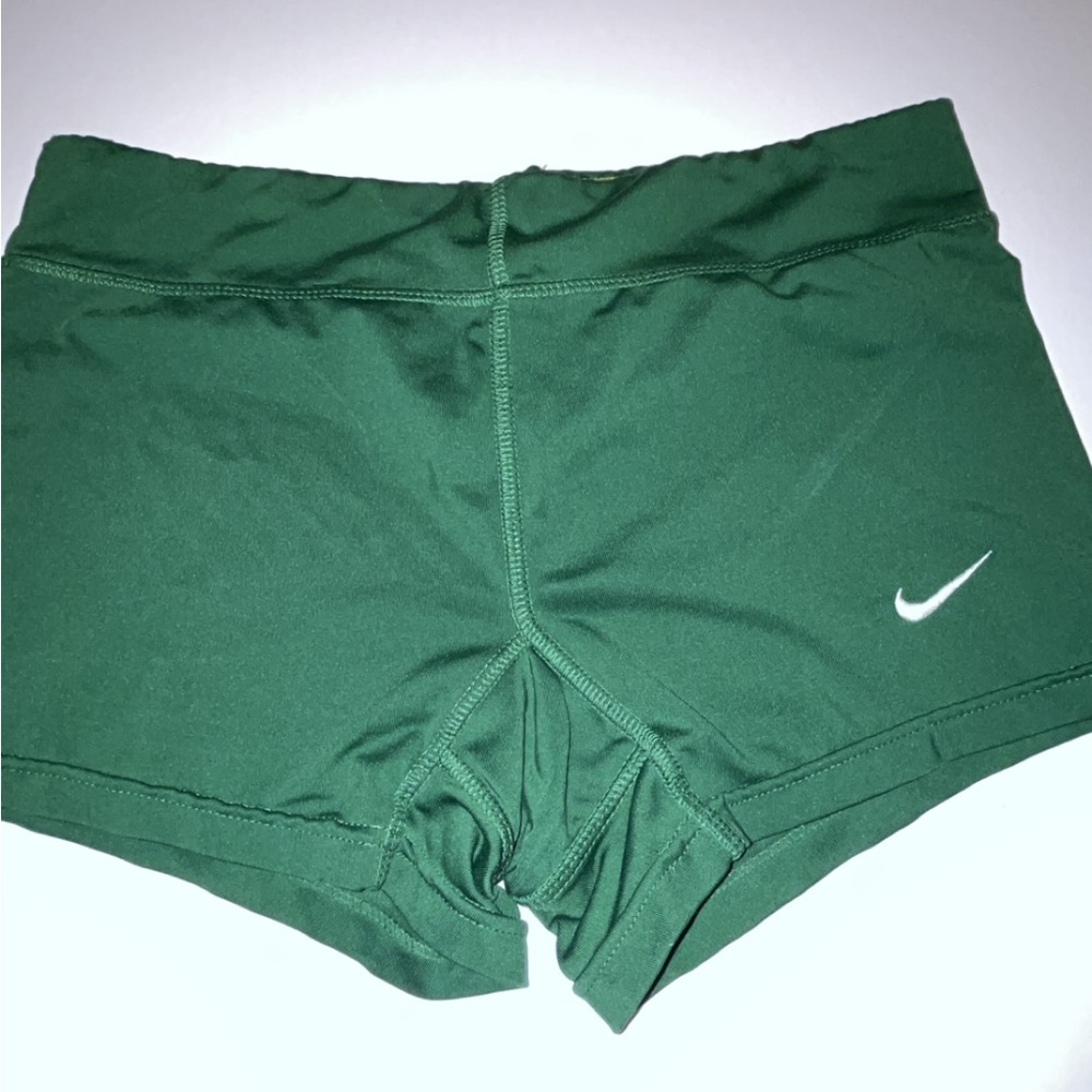 Nike Women's Green Athletic Shorts